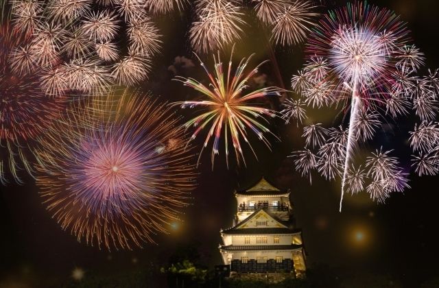 ぎふ長良川花火大会の写真